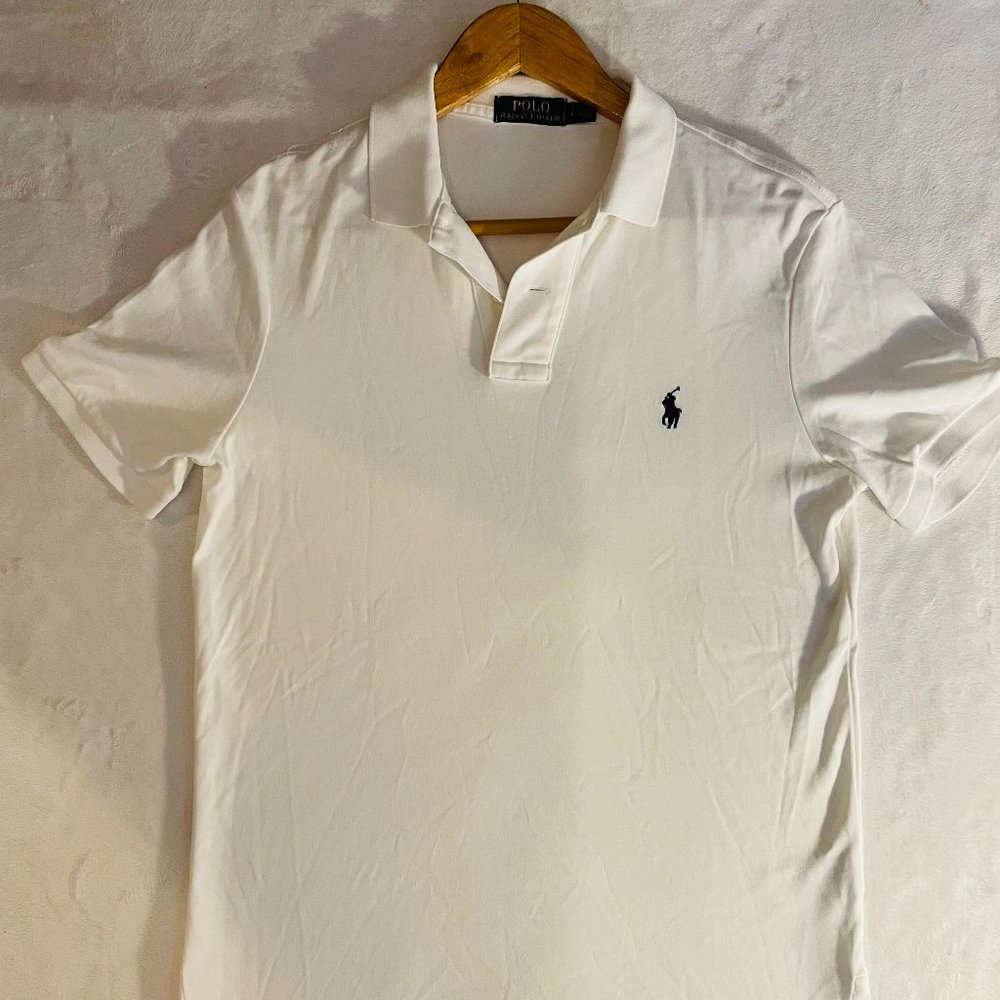 Polo Ralph Lauren White Men Polo Size Adult S